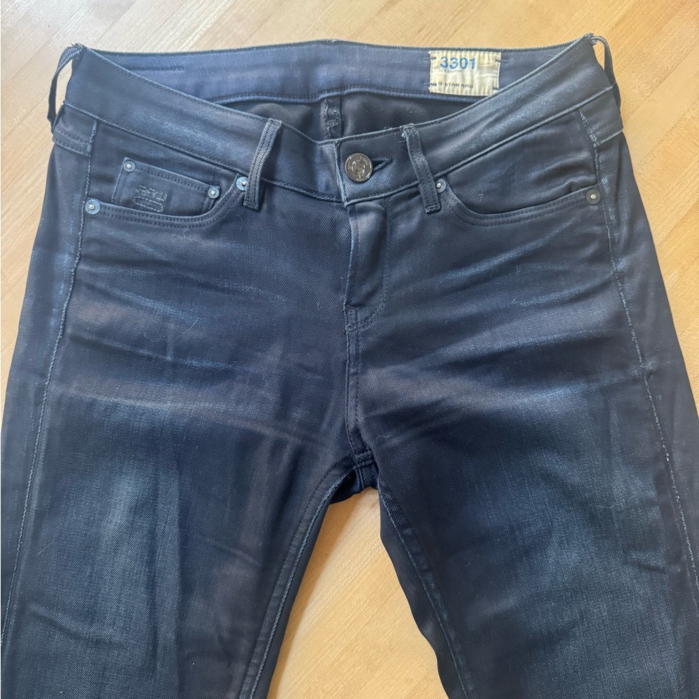 G-Star 3301 Slim Skinny Jeans Size 27/34
